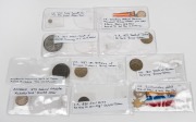 UK: Various token and souvenirs including 1821 Death of Queen Caroline; 1827 Death of George Canning; 1827 Death of Duke of York;1830 Earl Grey, 1837 18th Birthday of Princess Victoria; Voluntary Medical Service miniature; and 2 Australian items. (11 item