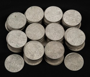 ELIZABETH II, 1966, fifty cents, (102), mixed condition.