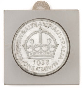 GEORGE VI, 1938 Crown, EF.