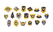 WEST TORRENS FOOTBALL CLUB: 1949-1975 group of membership badges; slight duplication. (19 items)