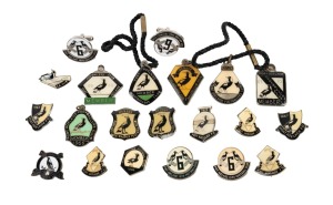 PORT ADELAIDE FOOTBALL CLUB: 1953-2009 group of membership badges, fobs, and cufflinks; some duplication. (21 items)