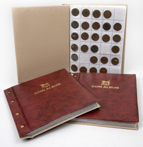 Penny: 1911-1964 heavily duplicated accumulation in three "VST" albums; mixed condition. (543)