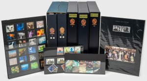 GREAT BRITAIN: Collection of MUH Great Britain stamps, mostly 1990s-2000s, in five Davo albums and loose; FV &pound;210+, 60+ 1sts, 16 2nds, highest denomination &pound;10.
