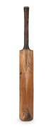 VICTOR TRUMPER'S MATCH-USED CRICKET BAT, PRESENTED TO JACK RYDER, WHO IN TURN PRESENTED IT TO KEITH WILLIAM STACKPOLE Having used the A.G. Spalding & Brothers "Hayward Century" full-size cricket bat during the 1911-12 English tour of Australia, Trumper fi - 2