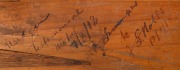 VICTOR TRUMPER'S MATCH-USED CRICKET BAT, PRESENTED TO JACK RYDER, WHO IN TURN PRESENTED IT TO KEITH WILLIAM STACKPOLE Having used the A.G. Spalding & Brothers "Hayward Century" full-size cricket bat during the 1911-12 English tour of Australia, Trumper fi - 5
