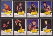 1966 SCANLENS: Complete set [72] in pocket pages in album (including all fourteen die-cut pop-out card variants), noted Ron Barassi, Ted Whitten, Polly Farmer, Darryl Baldock, and Bob Skilton; a superb assemblage in mostly excellent condition. (72 items) - 3