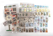 CIGARETTE & TRADE CARDS: Diverse variety of mainly sets and part-sets, including noted 1925 John Player & Sons "Racing Caricatures" [16], 1933 Godfrey Phillips "Who's Who in Australian Sport" [124], 1933 John Player & Sons "Derby And Grand National Winner