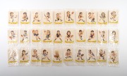1973 Kellogg's "Australian Football Caricatures" stickers, complete set [30], in excellent condition. Scarce. - 2