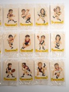1973 Kellogg's "Australian Football Caricatures" stickers, complete set [30], in excellent condition. Scarce. - 5