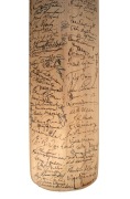 1980 CENTENARY TEST - ENGLAND v AUSTRALIA AT LORD'S: A full-size Gray-Nicolls cricket bat with impressed title, signed to the front of the blade by the Australian and English teams, additionally signed to the back of the blade by more than one hundred Aus - 6