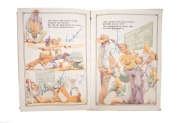 A 1985 hardcover edition of the classic Australian cricket poem "The Day McDougall Topped the Score" by Thomas E. Spencer, signed by no fewer than 93 Australian and international Test Cricketers and umpires all throughout, starting with Australian Captain - 6