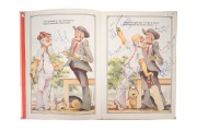 A 1985 hardcover edition of the classic Australian cricket poem "The Day McDougall Topped the Score" by Thomas E. Spencer, signed by no fewer than 93 Australian and international Test Cricketers and umpires all throughout, starting with Australian Captain - 7