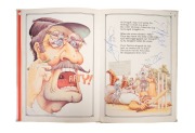 A 1985 hardcover edition of the classic Australian cricket poem "The Day McDougall Topped the Score" by Thomas E. Spencer, signed by no fewer than 93 Australian and international Test Cricketers and umpires all throughout, starting with Australian Captain - 10
