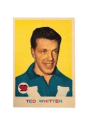 TED WHITTEN: 1964 Scanlens "Footballers" #8 card; VG.