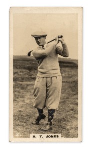 8 · LAMBERT & BUTLER - R.T. JONES: 1926 "Who's Who In Sport" real photo part-set [12/50] plus 1 duplicate, including noted R.T. Jones (rare) and Rene Lacoste, together with 1927 "The World Of Sport" real photo part-set [13/50]. (26 items)