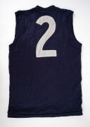 "BIG V" - 1994 STATE OF ORIGIN: Player season guernsey produced by Hugh Lyon, two "V" patches and "AAFC Melbourne 94" branding on front, number 2 on rear. - 2