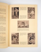 1952 HELSINKI: "OLYMPIA XV. SOMMERSPIELE 19. JULI BIS 3. AUGUST, HELSINKI 1952," an album of photo cards produced by the "Dusseldorfer Nachrichten" newspaper, complete and rarely seen. Includes a dramatic photograph of Marjorie Jackson dropping the baton - 2