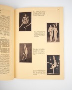 1952 HELSINKI: "OLYMPIA XV. SOMMERSPIELE 19. JULI BIS 3. AUGUST, HELSINKI 1952," an album of photo cards produced by the "Dusseldorfer Nachrichten" newspaper, complete and rarely seen. Includes a dramatic photograph of Marjorie Jackson dropping the baton - 3