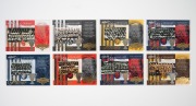 2010 SELECT PRESTIGE - PREMIERS: Group of limited edition cards comprising 1918 South Melbourne [PC65 #86/400], 1930 Collingwood [PC64 #160/400], 1934 Richmond [PC63 #386/400], 1941 Melbourne [PC62 #186/400], 1945 Carlton [PC61 #88/400], 1946 Essendon [PC