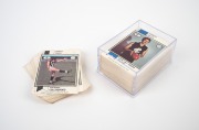 1974 SCANLENS: "Footballers" part-set [99/132] with 12 checklists and 14 duplicates; condition poor to good. (125 items)