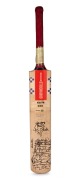 1993-94 AUSTRALIA v SOUTH AFRICA TEST SERIES IN AUSTRALIA: A full-size Gray-Nicolls "Elite 500" cricket bat, signed to the front of the blade by both teams.