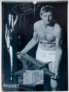 SIGNED CHARITY CALENDAR: 1998 "Men Of Steel" calendar, featuring workout photographs, all with original signatures of Allen Aylett, Ron Barassi, Jack Clarke, Brendan Edwards, John Goold, Tommy Hafey, Kevin Murray, Neil Roberts, Bob Rose, John Schultz, Bob - 4