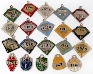 SYDNEY CRICKET GROUND: Twenty membership fobs spanning the years 1959 to 1981. (20 items)