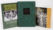 INAUGURAL DON BRADMAN MEMORIAL LUNCHEON: Special "Sir Donald Bradman" album (in slipcase) of stamps and first-day covers, produced by Australia Post and only available to attendees of the August 27th 2001 event at the MCC Members Dining Room, plus softcov