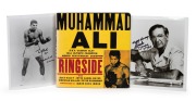 MUHAMMAD ALI: "MUHAMMAD ALI RINGSIDE" by Miller & Kenedi [London : Virgin, 1999] 1st edition, 128pp, hardcover with dust jacket. With contributions by Alex Haley, James Earl Jones and chapters by Norman Mailer and Joyce Carol Oates (both of whom have sign