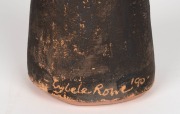 CYBELE ROWE pottery figural sculpture, incised "Cybele Rowe, '90", 66cm high - 4