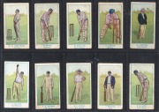 1905 WILLS'S CAPSTAN: "Australian Club Cricketers" part-set [36/46]; mixed condition.