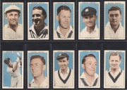 1948 NABISCO (CRISPIES/WEETIES/VITA-BRITS): "Leading Cricketers" complete set [32], noted Don Bradman, Arthur Morris, and Lindsay Hassett; mainly EF.