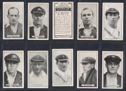 1925 B. MORRIS & SONS LTD.: "Australian Cricketers" complete set [25], noted Clarrie Grimmett, Bardsley and Ponsford; EF condition.
