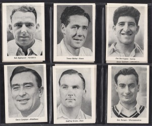 272 · 1955 NEWS CHRONICLE: "England v S. Africa" part-set [11/12] cards; noted Trevor Bailey and Peter May; EF condition. (11 items)
