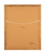 BOB PRATT: Two signed displays commemorating Pratt's career, each bearing Pratt's original signature; both attractively framed and glazed, the larger 55 x 44cm overall. - 3