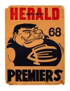 WEG - CARLTON: Group of twelve original WEG "Premiers" posters, all laminated, including 1968, 1970, 1972, 1979, 1981, 1982, 1987, and 1995. (12 items)