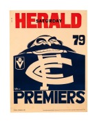 WEG - CARLTON: Group of twelve original WEG "Premiers" posters, all laminated, including 1968, 1970, 1972, 1979, 1981, 1982, 1987, and 1995. (12 items) - 2
