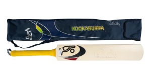 207 · RICKY PONTING: Signature on full-size Kookaburra cricket bat, with matching soft case.