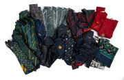 Comprehensive collection of official cricket team ties and other similar items, mostly Australian Test Team, full list available. (65 items) Provenance: The Collection of Ian "Macca" McDonald, Australian Team Manager 1986-1998.