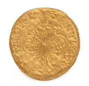 Italian States: REPUBLIC OF FLORENCE: gold double florin (Fiorino d'oro) weighing 6.98g, 29mm, depicting the lily of Florence on one side ans St. John the Baptist on the other side. - 2