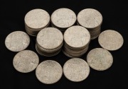 ELIZABETH II, 1966, fifty cents, (52), mainly VF-EF.