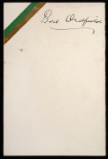The official Australian Board of Control for International Cricket Matches AUSTRALIAN TEAM, 1948 programme, detailing the team members, their itinerary, match programme and other functions,with 19 pen signatures to the back page and back cover; including - 4