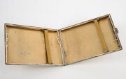 WIENER WERKST&Auml;TTE Austrian 900 silver cigarette case, engraved with ownership monogram "P. B." and dated 19/5/39, bearing Vienna standard mark and "W. W." mark, 11cm wide, 145 grams. - 4