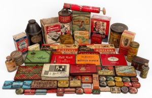 TINS & ADVERTISING WARE attractive collection of antique and vintage packaging, (qty).