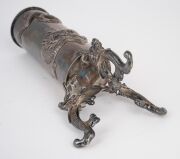 WANG HING & Co. of Hong Kong, antique Chinese export silver dragon vase, 19th/20th century, stamped "W.H." with seal mark to base, 18cm high, 175 grams. - 6