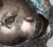 A pair of antique Chinese export silver epergnes with floral decoration, 19th/20th century, seal mark to base, ​​​​​​​21cm high, 569 grams total. - 6
