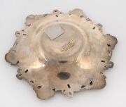 TIFFANY & Co. American sterling silver floral dish, circa 1900, stamped "Tiffany & Co. Makers, Sterling Silver, 925-1000", 14cm diameter, 100 grams - 5