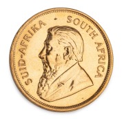 South Africa: 1979 1oz gold Krugerrand, with the famous prancing springbok reverse, Unc. - 2