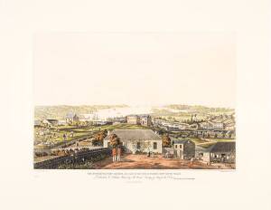 MAJOR TAYLOR'S PANORAMA OF SYDNEY 1823: Three panoramic views of Port Jackson in New South Wales, the town of Sydney and the adjacent scenery, 1988 limited edition facsimile 48/100.
