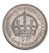 GEORGE VI, 1937 Crown (2); aEF. - 2